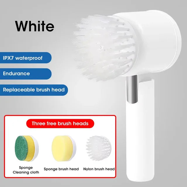 GoldLeaf 5-in-1 Cordless Spin Scrubber