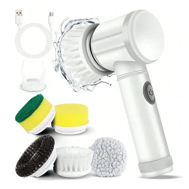 GoldLeaf 5-in-1 Cordless Spin Scrubber
